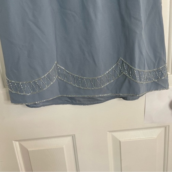 Vintage RARE NEW Midnight Velvet Two-Piece Set Top + Skirt with Sequin Sz Medium - Picture 6 of 12